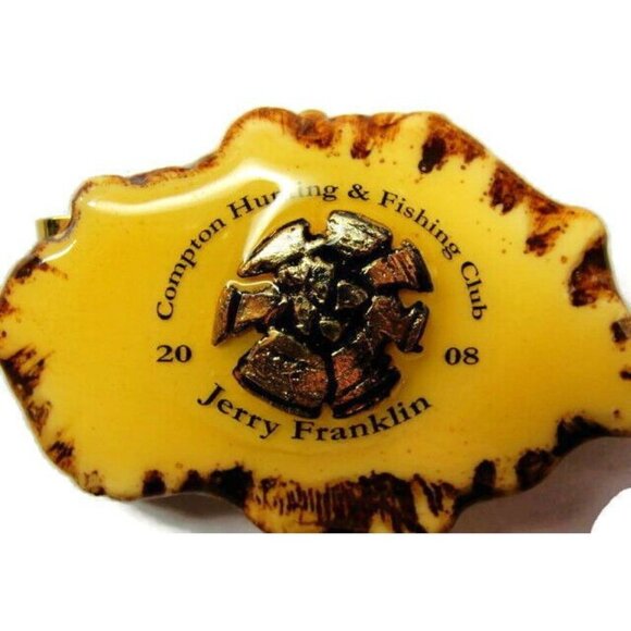 Money Clip Compton Hunting Fishing Club 08 Jerry Franklin Wallet Credit Card ID - Picture 2 of 8